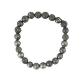 Natural Pyrite Beaded Bracelet