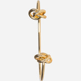 Gold Knot Bracelet Cuff