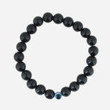 The Onyx & Evil Eye Protection Bracelet