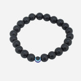 The Onyx & Evil Eye Protection Bracelet