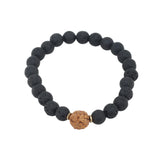 The Grounded Soul Matte Black Bracelet