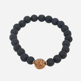 The Grounded Soul Matte Black Bracelet