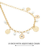 MULTY CHARM HEART SHAPE NECKLACE