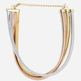 MULTY CHARM HEART SHAPE NECKLACE