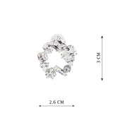 Circullar Cz Stone Earring