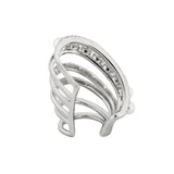 Silver Plating Curve Shape Ear Huggies