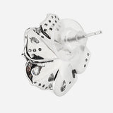 Small Floral Antitarnish Silver Plating Earring
