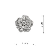 Small Floral Antitarnish Silver Plating Earring