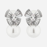 Delight Sober Cz Stone Earrring