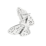 Butterfly Cz Stone Silver Plating Earring