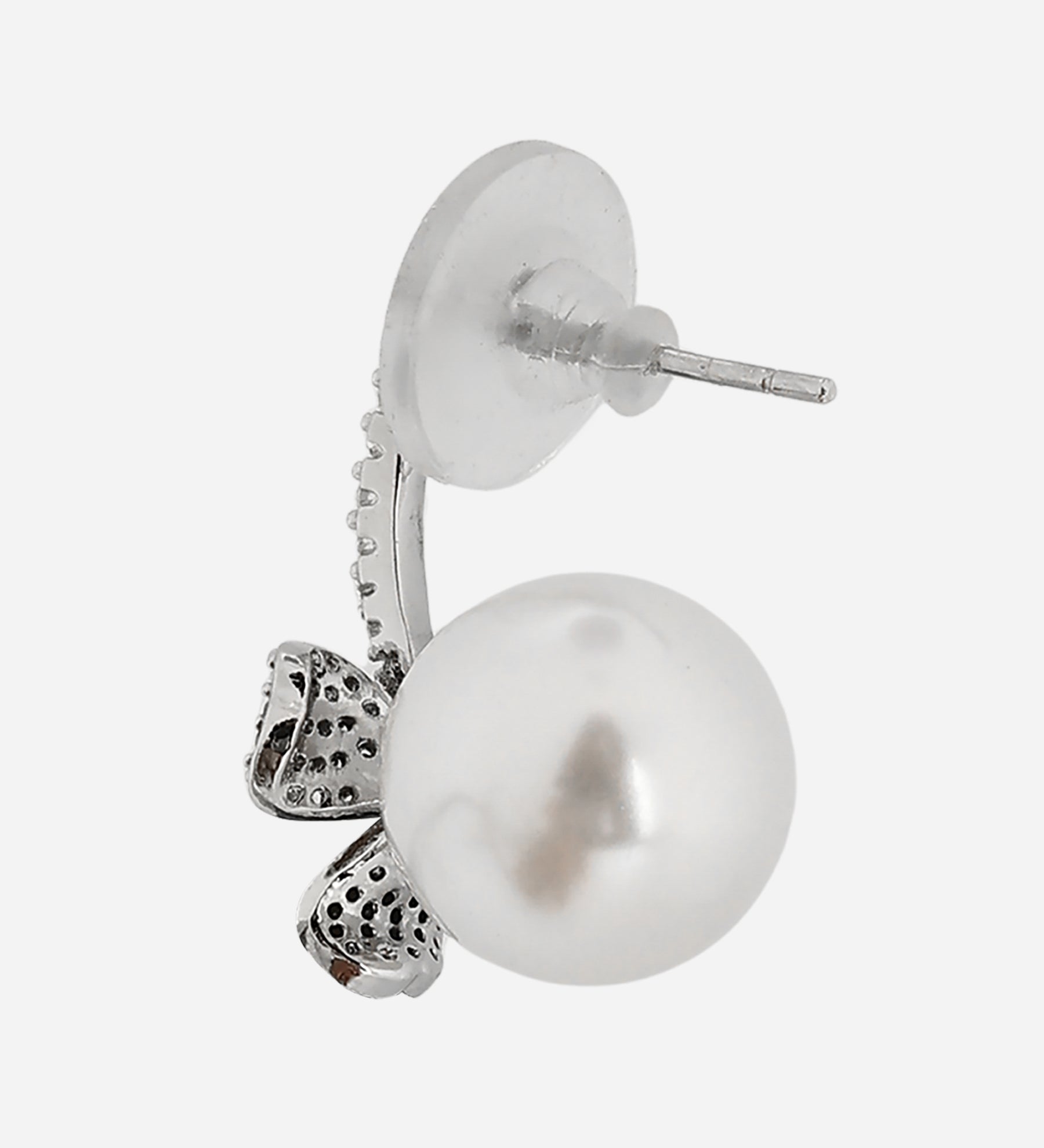 Floral Pearl Earring