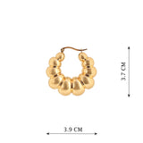 Gold Plated Antitarnish Hoops