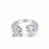 The Dual Heart Ring