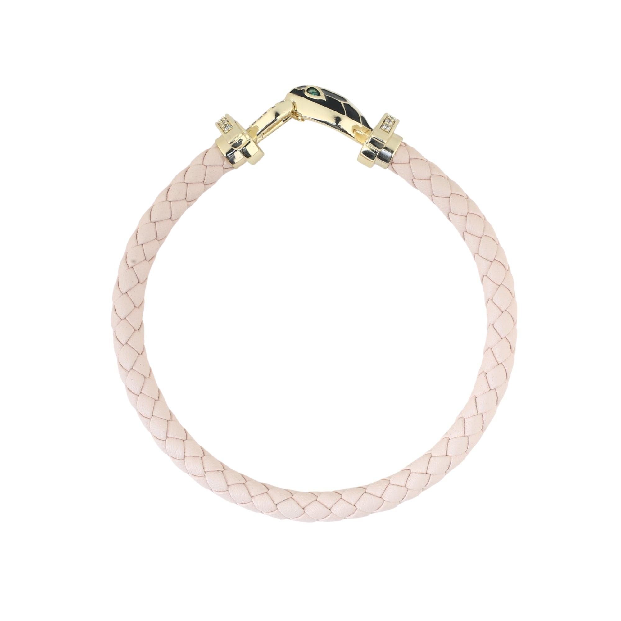 Baby Pink Snake Openable Bracelet