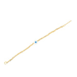 Gold Evil Eye Bracelet