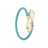 Snake Blue Adjustable Bracelet