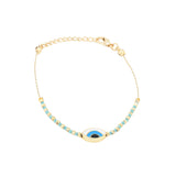 Infinity Nazar Shield Bracelet