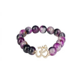 The Royal Amethyst Om Rakhi