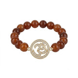Divine Om Beaded Rakhi