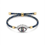 BLUE EVIL EYE CHARM RAKHI