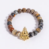 The Multi-Stone Ganesha Bracelet