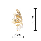 Gold Plated Wings Earrings