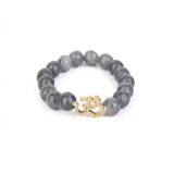 Grey Slate Om Rakhi