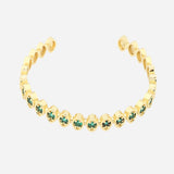 Multi coloured Studded set of 3 Bangles