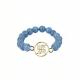 The Prosperity Blue Swastik