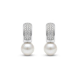 DOUBLE HALO DROP EARRING