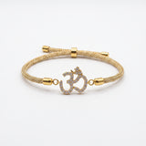 OM CRYSTAL CHARM RAKHI