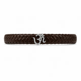 Radiant Om Leather Band