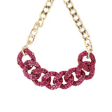 Glowing Classic Necklace With Adjustable Chain