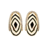 Black And White Era Antitarnish Earring