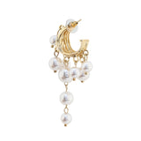 LONG GOLD PLATED ANTITARNISH ROYAL EARRING