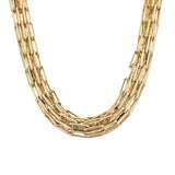 Gold Twiz  Antitarnish Necklace