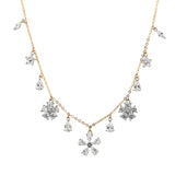 Floral Charm Gold Plated Antitarnish Pendant