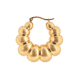 Gold Plated Antitarnish Hoops