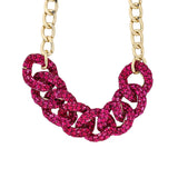 Pop Shiny Necklace With Adjustable Chain