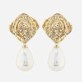 GOLD PLATED DROP DANGLING