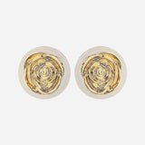 GOLD PLATING ANTITARNISH ROSY STUDS