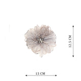 BIG SIZE FLORAL EARRING