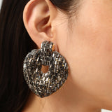 Shimmer Heart Earring