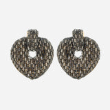 Shimmer Heart Earring