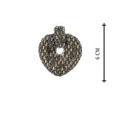 Shimmer Heart Earring