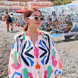 Ashna Shroff in Jolly Rancher Hoops Earrings