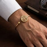 The Khanda Circle Cuff