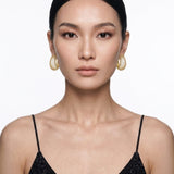 LAYERED HOOP EARRING