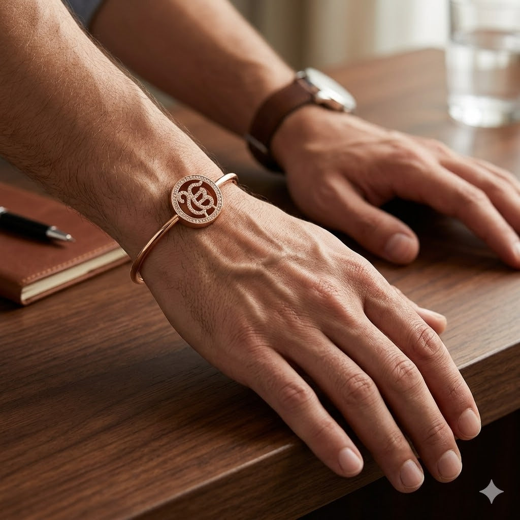 Luminous Ik Onkar Wristlet