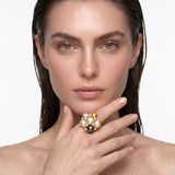 The Multi-Pearl Cluster Ring